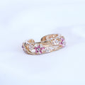 BAGUE FLEURS DORÉ "ANDRÉA"